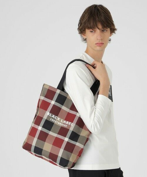 BLUE LABEL / BLACK LABEL CRESTBRIDGE / ブルーレーベル / ブラックレーベル・クレストブリッジ  ショルダーバッグ | 【一部店舗限定】クレストブリッジチェックリバーシブルトート | 詳細12