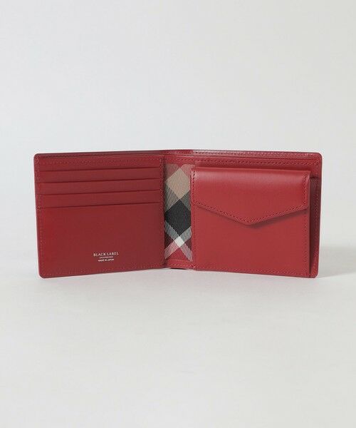 BLUE LABEL / BLACK LABEL CRESTBRIDGE / ブルーレーベル / ブラックレーベル・クレストブリッジ  財布・コインケース・マネークリップ | バイカラークレストブリッジチェック2つ折りウォレット | 詳細2