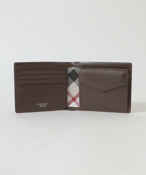 BLUE LABEL / BLACK LABEL CRESTBRIDGE / ブルーレーベル / ブラックレーベル・クレストブリッジ  財布・コインケース・マネークリップ | バイカラークレストブリッジチェック2つ折りウォレット | 詳細7