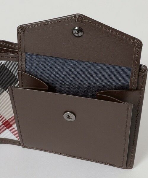 BLUE LABEL / BLACK LABEL CRESTBRIDGE / ブルーレーベル / ブラックレーベル・クレストブリッジ  財布・コインケース・マネークリップ | バイカラークレストブリッジチェック2つ折りウォレット | 詳細8