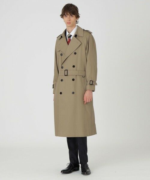 BLUE LABEL / BLACK LABEL CRESTBRIDGE / ブルーレーベル / ブラックレーベル・クレストブリッジ  その他アウター | 【10th ANNIVERSARY】by CRAFTSMAN アルティメイトピマダブルトレンチコート | 詳細1