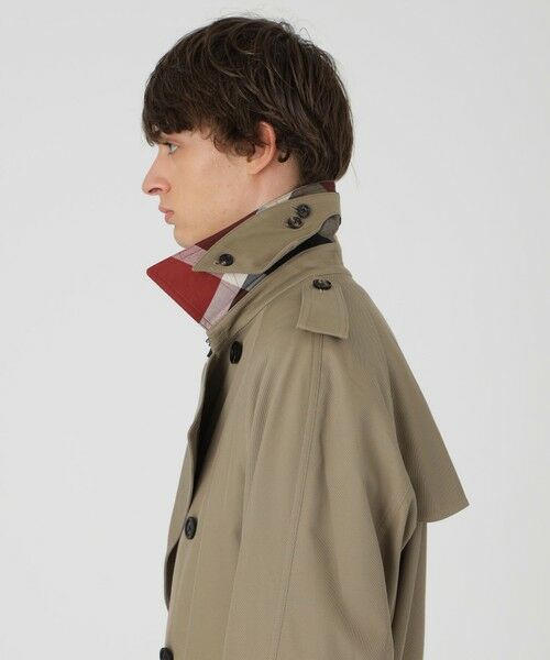BLUE LABEL / BLACK LABEL CRESTBRIDGE / ブルーレーベル / ブラックレーベル・クレストブリッジ  その他アウター | 【10th ANNIVERSARY】by CRAFTSMAN アルティメイトピマダブルトレンチコート | 詳細4