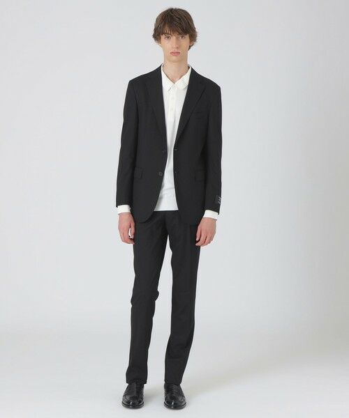 BLUE LABEL / BLACK LABEL CRESTBRIDGE / ブルーレーベル / ブラックレーベル・クレストブリッジ セットアップ | CARREMAN ウォッシャブルソリッドジャケット | 詳細1