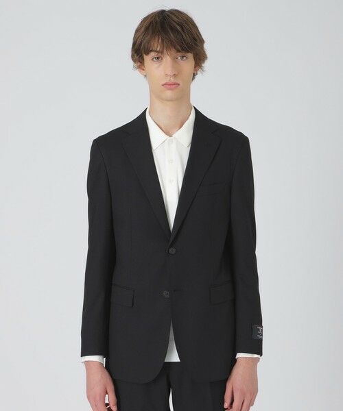 BLUE LABEL / BLACK LABEL CRESTBRIDGE/ブルーレーベル / ブラックレーベル・クレストブリッジ CARREMAN ウォッシャブルソリッドジャケット ブラック M BLUE LABEL / BLACK LABEL CRESTBRIDGE/ブルーレーベル / ブラックレーベル・クレストブリッジ CARREMAN ウォッシャブルソリッドジャケット ブラック M