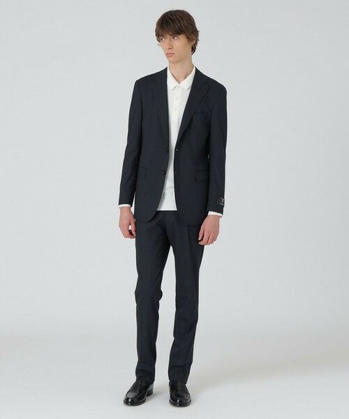 BLUE LABEL / BLACK LABEL CRESTBRIDGE / ブルーレーベル / ブラックレーベル・クレストブリッジ セットアップ | CARREMAN ウォッシャブルソリッドジャケット | 詳細8