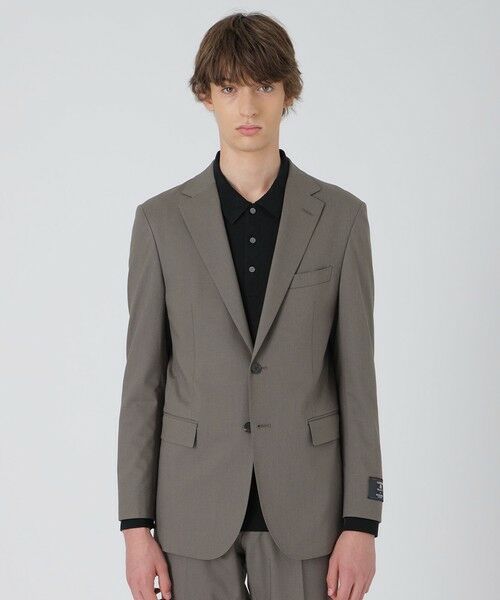 BLUE LABEL / BLACK LABEL CRESTBRIDGE/ブルーレーベル / ブラックレーベル・クレストブリッジ CARREMAN ウォッシャブルソリッドジャケット ブラウン7 L BLUE LABEL / BLACK LABEL CRESTBRIDGE/ブルーレーベル / ブラックレーベル・クレストブリッジ CARREMAN ウォッシャブルソリッドジャケット ブラウン7 L