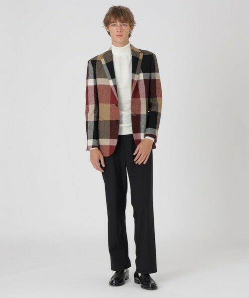 BLUE LABEL / BLACK LABEL CRESTBRIDGE / ブルーレーベル / ブラックレーベル・クレストブリッジ セットアップ | 【10th ANNIVERSARY】プレミアムブリティッシュツイードクレストブリッジチェックジャケット | 詳細1