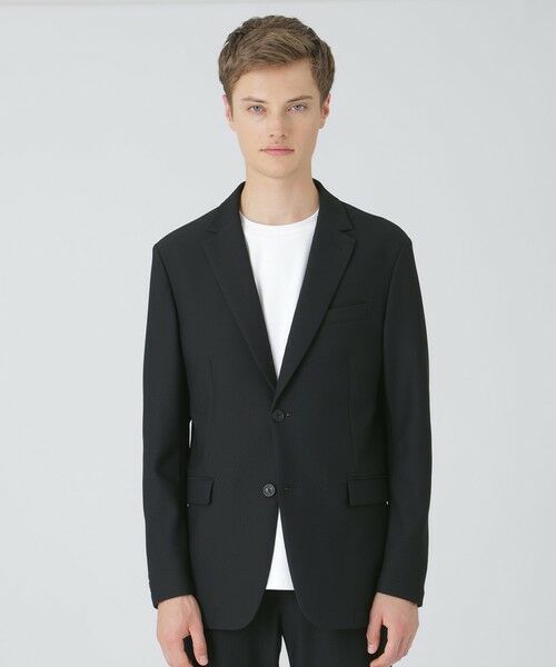 BLUE LABEL / BLACK LABEL CRESTBRIDGE / ブルーレーベル / ブラックレーベル・クレストブリッジ  テーラードジャケット | 【BLACK lab.】ボンディングトリコットジャケット | 詳細2