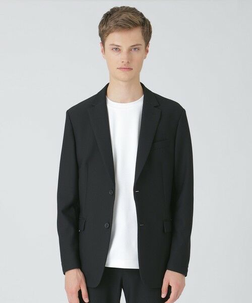 BLUE LABEL / BLACK LABEL CRESTBRIDGE/ブルーレーベル / ブラックレーベル・クレストブリッジ 【BLACK lab.】ボンディングトリコットジャケット ブラック 3L BLUE LABEL / BLACK LABEL CRESTBRIDGE/ブルーレーベル / ブラックレーベル・クレストブリッジ 【BLACK lab.】ボンディングトリコットジャケット ブラック 3L