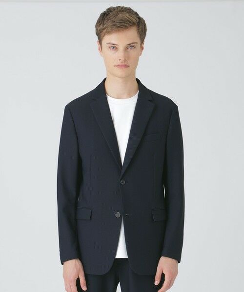 BLUE LABEL / BLACK LABEL CRESTBRIDGE / ブルーレーベル / ブラックレーベル・クレストブリッジ  テーラードジャケット | 【BLACK lab.】ボンディングトリコットジャケット | 詳細9