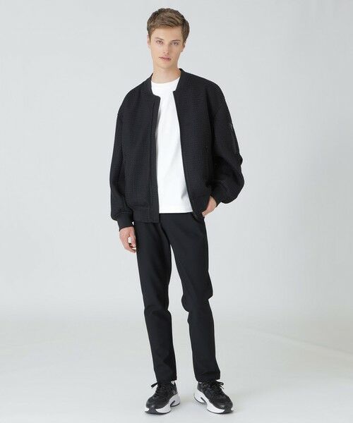 BLUE LABEL / BLACK LABEL CRESTBRIDGE / ブルーレーベル / ブラックレーベル・クレストブリッジ  その他アウター | 【BLACK lab.】シアードダブルラッセルMA-1 | 詳細1