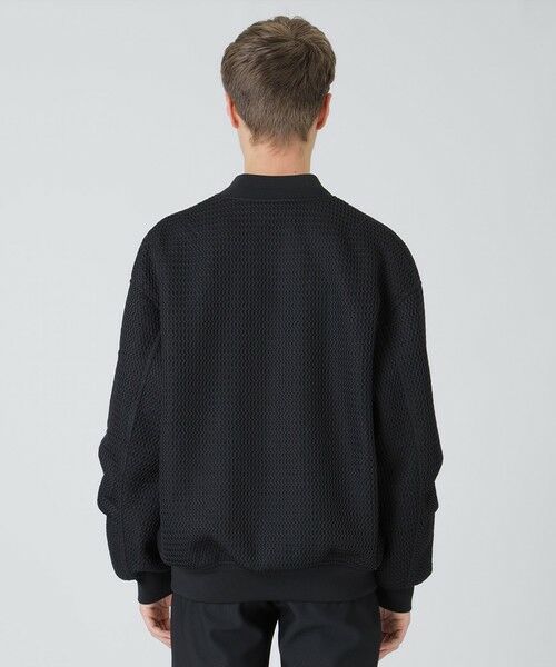 BLUE LABEL / BLACK LABEL CRESTBRIDGE / ブルーレーベル / ブラックレーベル・クレストブリッジ  その他アウター | 【BLACK lab.】シアードダブルラッセルMA-1 | 詳細4