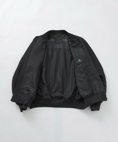 BLUE LABEL / BLACK LABEL CRESTBRIDGE / ブルーレーベル / ブラックレーベル・クレストブリッジ  その他アウター | 【BLACK lab.】シアードダブルラッセルMA-1 | 詳細6
