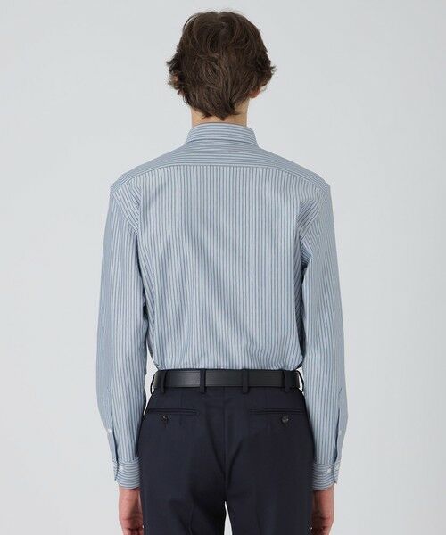 BLUE LABEL / BLACK LABEL CRESTBRIDGE / ブルーレーベル / ブラックレーベル・クレストブリッジ シャツ・ブラウス | カネマサマイクロストライプジャージーボタンダウンシャツ | 詳細3