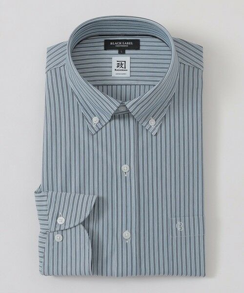 BLUE LABEL / BLACK LABEL CRESTBRIDGE / ブルーレーベル / ブラックレーベル・クレストブリッジ シャツ・ブラウス | カネマサマイクロストライプジャージーボタンダウンシャツ | 詳細5