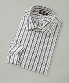 BLUE LABEL / BLACK LABEL CRESTBRIDGE / ブルーレーベル / ブラックレーベル・クレストブリッジ  シャツ・ブラウス | カネマサオルタネ−トストライプジャージーセミワイドカラーシャツ