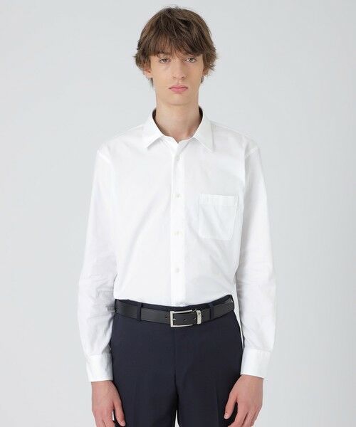 BLUE LABEL / BLACK LABEL CRESTBRIDGE / ブルーレーベル / ブラックレーベル・クレストブリッジ  シャツ・ブラウス | ピンオックスカラーランレギュラーカラーシャツ | 詳細1