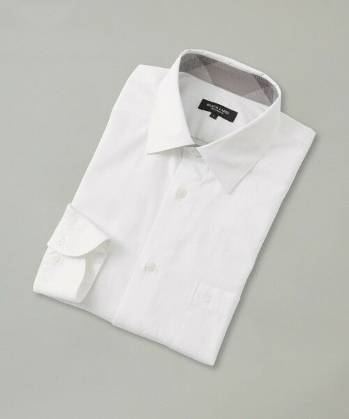 BLUE LABEL / BLACK LABEL CRESTBRIDGE/ブルーレーベル / ブラックレーベル・クレストブリッジ ピンオックスカラーランレギュラーカラーシャツ ホワイト L BLUE LABEL / BLACK LABEL CRESTBRIDGE/ブルーレーベル / ブラックレーベル・クレストブリッジ ピンオックスカラーランレギュラーカラーシャツ ホワイト L