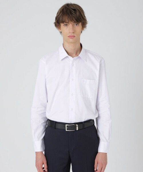 BLUE LABEL / BLACK LABEL CRESTBRIDGE / ブルーレーベル / ブラックレーベル・クレストブリッジ  シャツ・ブラウス | ピンオックスカラーランレギュラーカラーシャツ | 詳細5