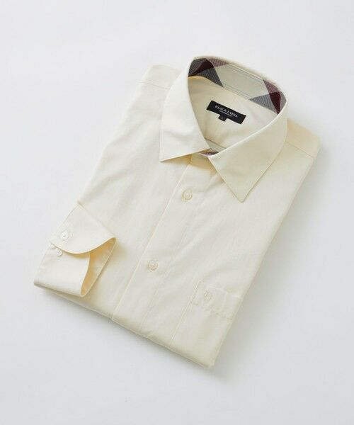 BLUE LABEL / BLACK LABEL CRESTBRIDGE/ブルーレーベル / ブラックレーベル・クレストブリッジ ピンオックスカラーランレギュラーカラーシャツ イエロー3 S