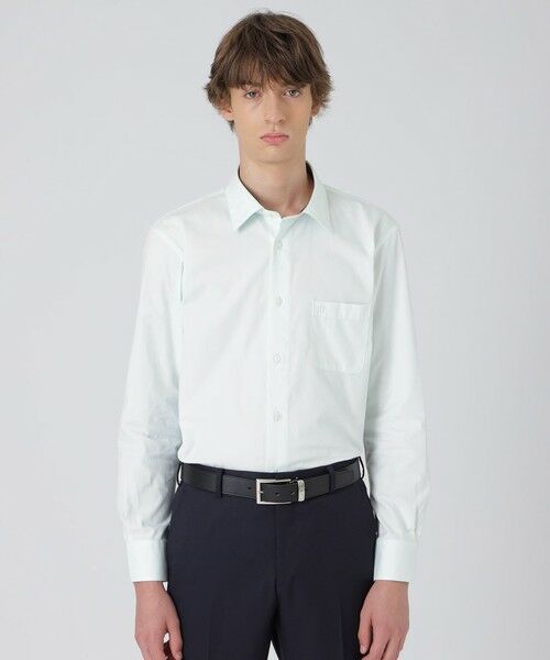 BLUE LABEL / BLACK LABEL CRESTBRIDGE / ブルーレーベル / ブラックレーベル・クレストブリッジ  シャツ・ブラウス | ピンオックスカラーランレギュラーカラーシャツ | 詳細13