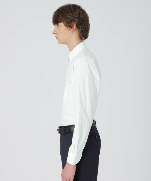 BLUE LABEL / BLACK LABEL CRESTBRIDGE / ブルーレーベル / ブラックレーベル・クレストブリッジ  シャツ・ブラウス | ピンオックスカラーランレギュラーカラーシャツ | 詳細14