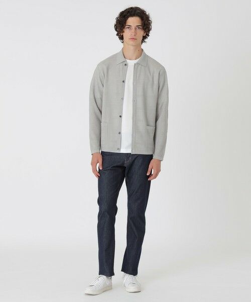 BLUE LABEL / BLACK LABEL CRESTBRIDGE / ブルーレーベル / ブラックレーベル・クレストブリッジ ニット・セーター | シアーチェックシャツカーディガン | 詳細1