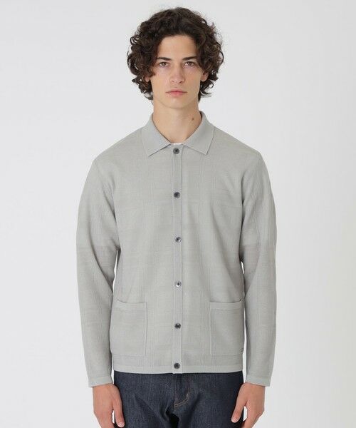 BLUE LABEL / BLACK LABEL CRESTBRIDGE / ブルーレーベル / ブラックレーベル・クレストブリッジ ニット・セーター | シアーチェックシャツカーディガン | 詳細2