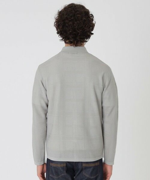 BLUE LABEL / BLACK LABEL CRESTBRIDGE / ブルーレーベル / ブラックレーベル・クレストブリッジ ニット・セーター | シアーチェックシャツカーディガン | 詳細4