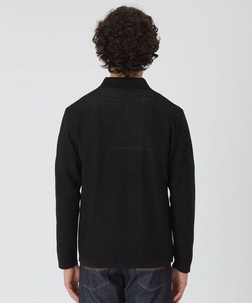 BLUE LABEL / BLACK LABEL CRESTBRIDGE / ブルーレーベル / ブラックレーベル・クレストブリッジ ニット・セーター | シアーチェックシャツカーディガン | 詳細10