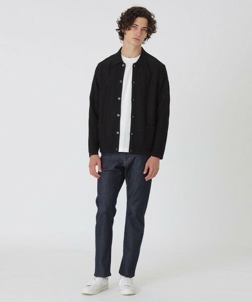 BLUE LABEL / BLACK LABEL CRESTBRIDGE / ブルーレーベル / ブラックレーベル・クレストブリッジ ニット・セーター | シアーチェックシャツカーディガン | 詳細7