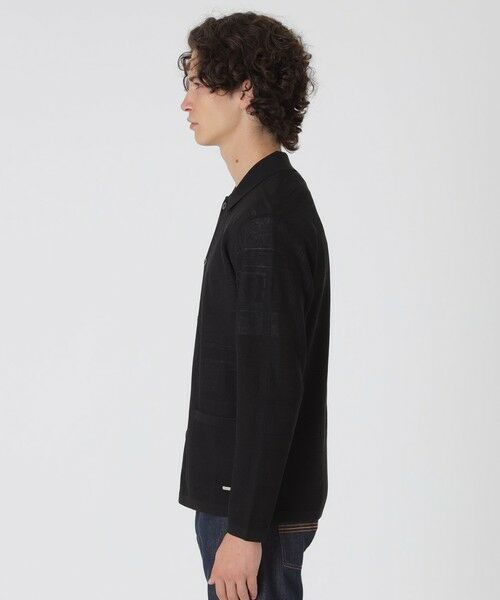 BLUE LABEL / BLACK LABEL CRESTBRIDGE / ブルーレーベル / ブラックレーベル・クレストブリッジ ニット・セーター | シアーチェックシャツカーディガン | 詳細9