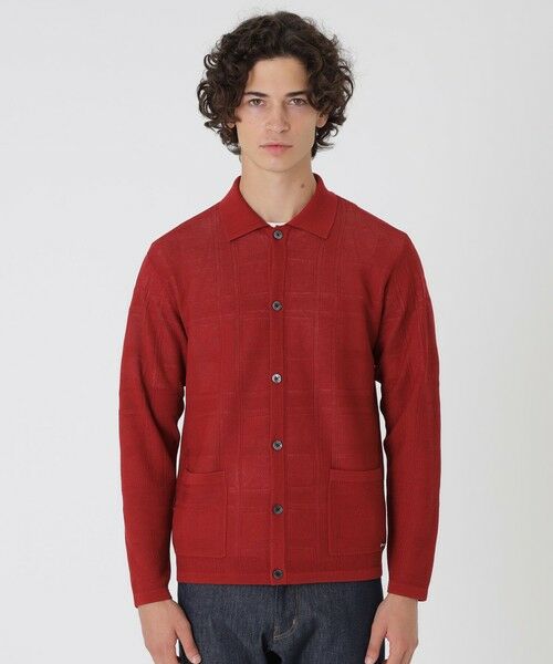 BLUE LABEL / BLACK LABEL CRESTBRIDGE / ブルーレーベル / ブラックレーベル・クレストブリッジ ニット・セーター | シアーチェックシャツカーディガン | 詳細14