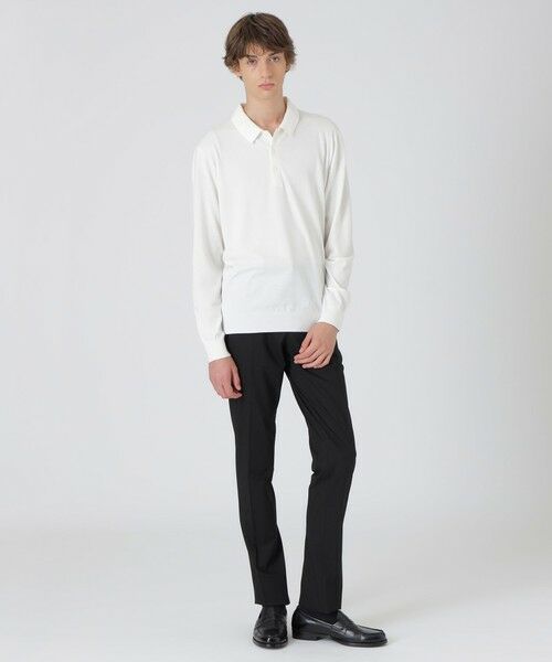 BLUE LABEL / BLACK LABEL CRESTBRIDGE / ブルーレーベル / ブラックレーベル・クレストブリッジ  ニット・セーター | ヴィスコンフィーニットポロシャツ | 詳細1