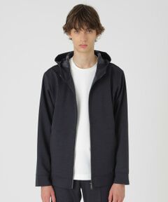 BLACK lab.】シアーダンボールパーカー （カットソー）｜BLUE