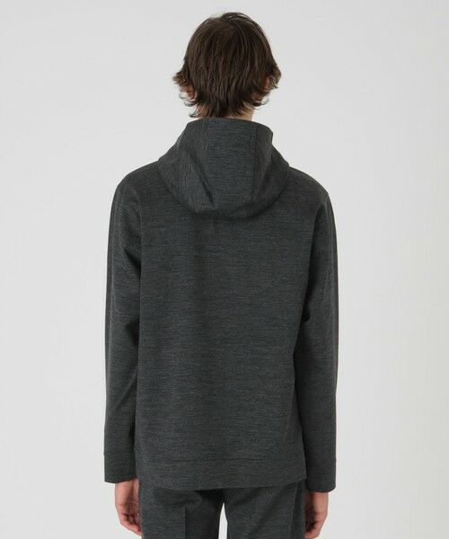 BLUE LABEL / BLACK LABEL CRESTBRIDGE / ブルーレーベル / ブラックレーベル・クレストブリッジ カットソー | ボンディングウールジャージーパーカー | 詳細4