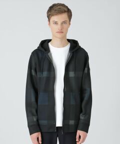 BLUE LABEL / BLACK LABEL CRESTBRIDGE / ブルーレーベル / ブラックレーベル・クレストブリッジ  カットソー | 【BLACK lab.】シアーダンボールクレストブリッジチェックパーカー