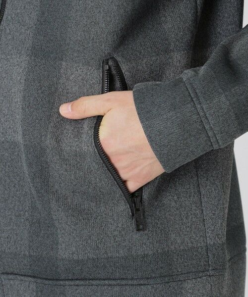 BLUE LABEL / BLACK LABEL CRESTBRIDGE / ブルーレーベル / ブラックレーベル・クレストブリッジ  カットソー | 【BLACK lab.】シアーダンボールクレストブリッジチェックパーカー | 詳細5