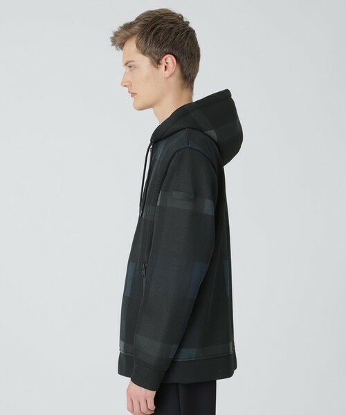 BLUE LABEL / BLACK LABEL CRESTBRIDGE / ブルーレーベル / ブラックレーベル・クレストブリッジ  カットソー | 【BLACK lab.】シアーダンボールクレストブリッジチェックパーカー | 詳細10