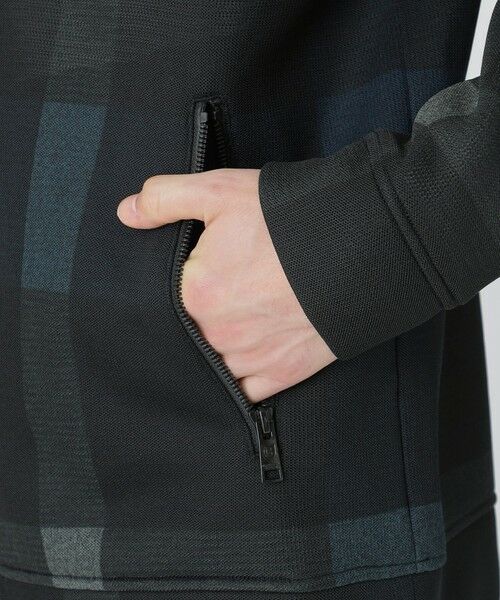 BLUE LABEL / BLACK LABEL CRESTBRIDGE / ブルーレーベル / ブラックレーベル・クレストブリッジ  カットソー | 【BLACK lab.】シアーダンボールクレストブリッジチェックパーカー | 詳細12