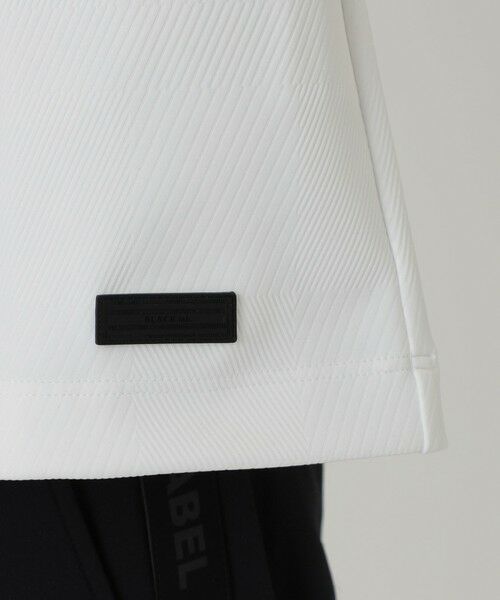 BLUE LABEL / BLACK LABEL CRESTBRIDGE / ブルーレーベル / ブラックレーベル・クレストブリッジ  カットソー | 【BLACK lab.】エンボスシャドーチェックカットソー | 詳細4