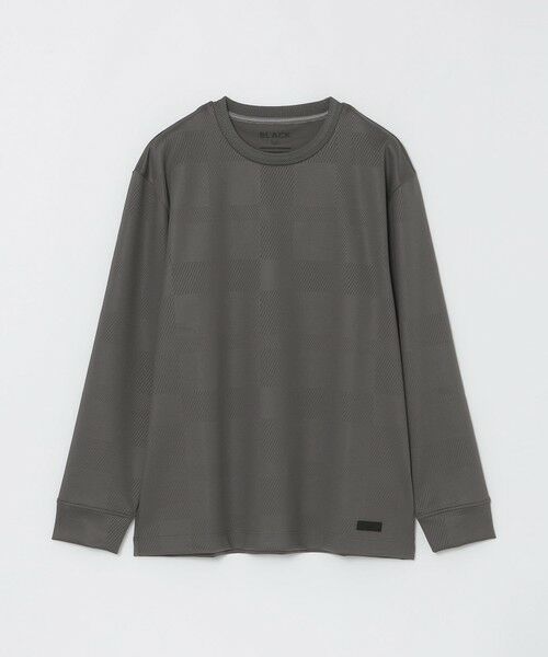 BLUE LABEL / BLACK LABEL CRESTBRIDGE / ブルーレーベル / ブラックレーベル・クレストブリッジ  カットソー | 【BLACK lab.】エンボスシャドーチェックカットソー | 詳細12