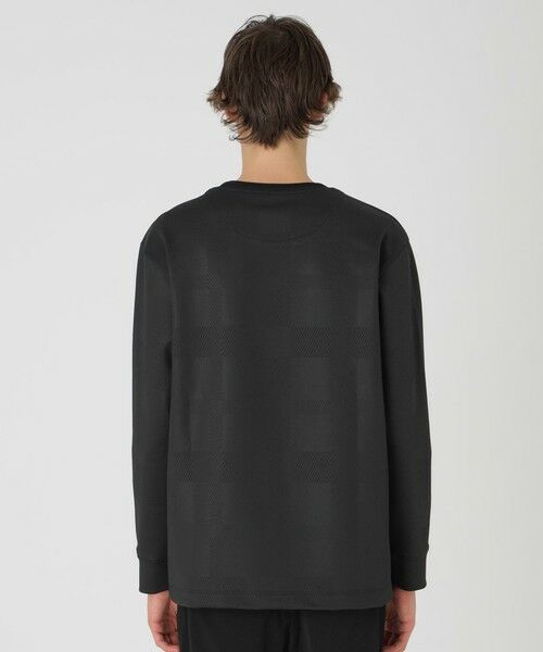 BLUE LABEL / BLACK LABEL CRESTBRIDGE / ブルーレーベル / ブラックレーベル・クレストブリッジ  カットソー | 【BLACK lab.】エンボスシャドーチェックカットソー | 詳細15