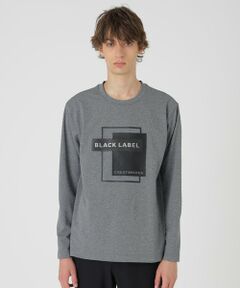 BLUE LABEL / BLACK LABEL CRESTBRIDGE / ブルーレーベル / ブラックレーベル・クレストブリッジ  カットソー | 【BLACK lab.】ロゴグラフィックカットソー