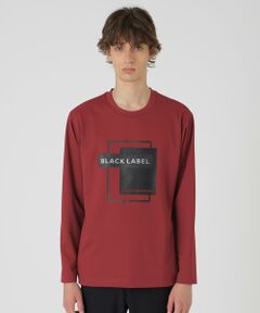 BLUE LABEL / BLACK LABEL CRESTBRIDGE / ブルーレーベル / ブラックレーベル・クレストブリッジ  カットソー | 【BLACK lab.】ロゴグラフィックカットソー