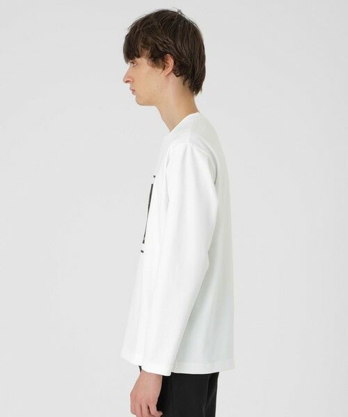 BLUE LABEL / BLACK LABEL CRESTBRIDGE / ブルーレーベル / ブラックレーベル・クレストブリッジ  カットソー | 【BLACK lab.】ロゴグラフィックカットソー | 詳細2