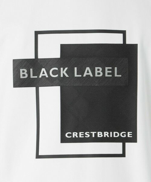 BLUE LABEL / BLACK LABEL CRESTBRIDGE / ブルーレーベル / ブラックレーベル・クレストブリッジ  カットソー | 【BLACK lab.】ロゴグラフィックカットソー | 詳細4