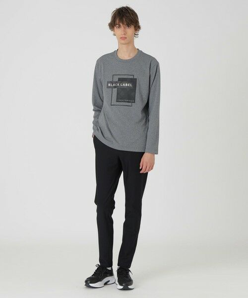 BLUE LABEL / BLACK LABEL CRESTBRIDGE / ブルーレーベル / ブラックレーベル・クレストブリッジ  カットソー | 【BLACK lab.】ロゴグラフィックカットソー | 詳細6