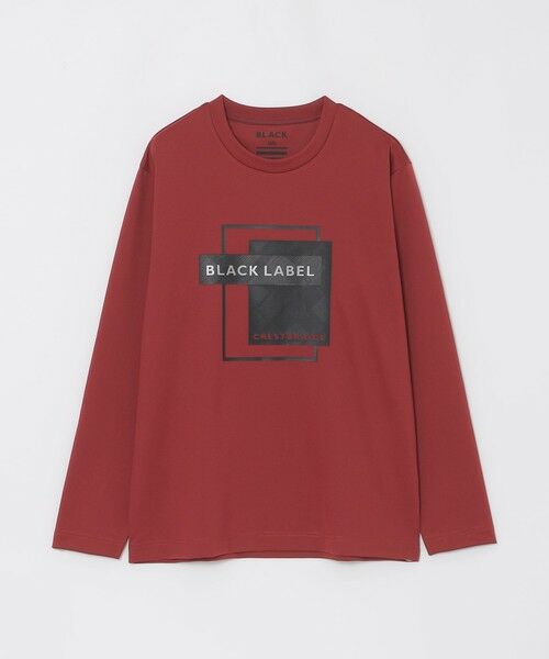 BLUE LABEL / BLACK LABEL CRESTBRIDGE / ブルーレーベル / ブラックレーベル・クレストブリッジ  カットソー | 【BLACK lab.】ロゴグラフィックカットソー | 詳細20