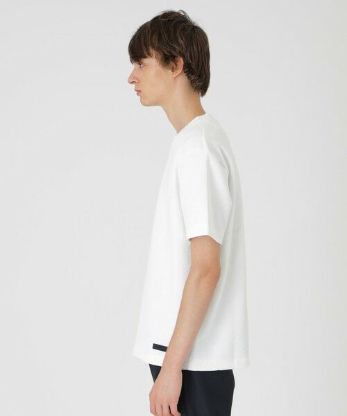 BLUE LABEL / BLACK LABEL CRESTBRIDGE / ブルーレーベル / ブラックレーベル・クレストブリッジ カットソー | 【BLACK lab.】ブリスターロゴジャカードTシャツ | 詳細2